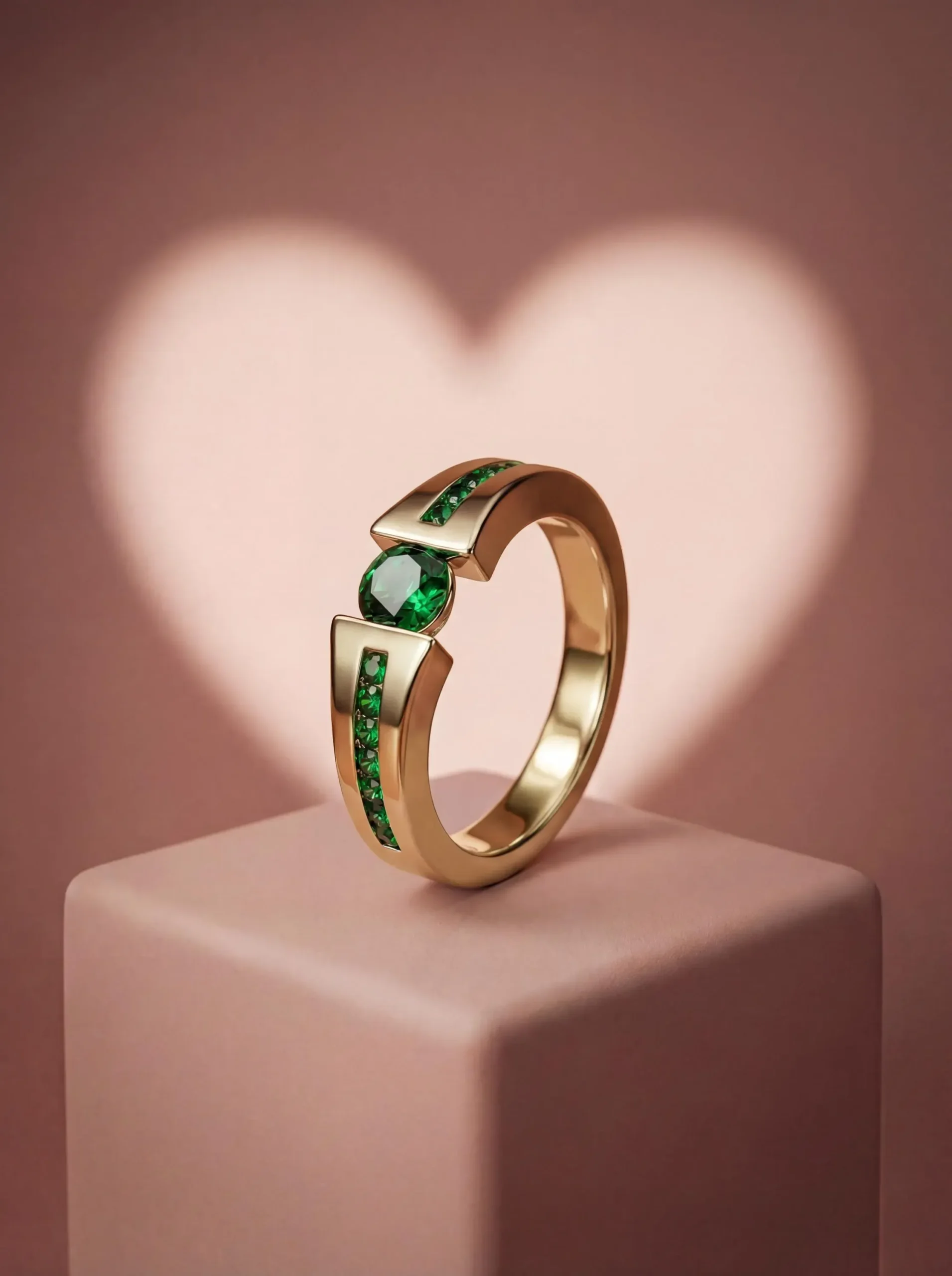 Tsavorite Garnet Ring