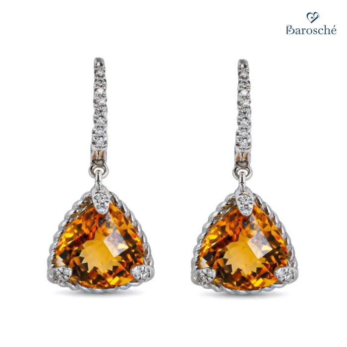 Citrine Drop Earrings