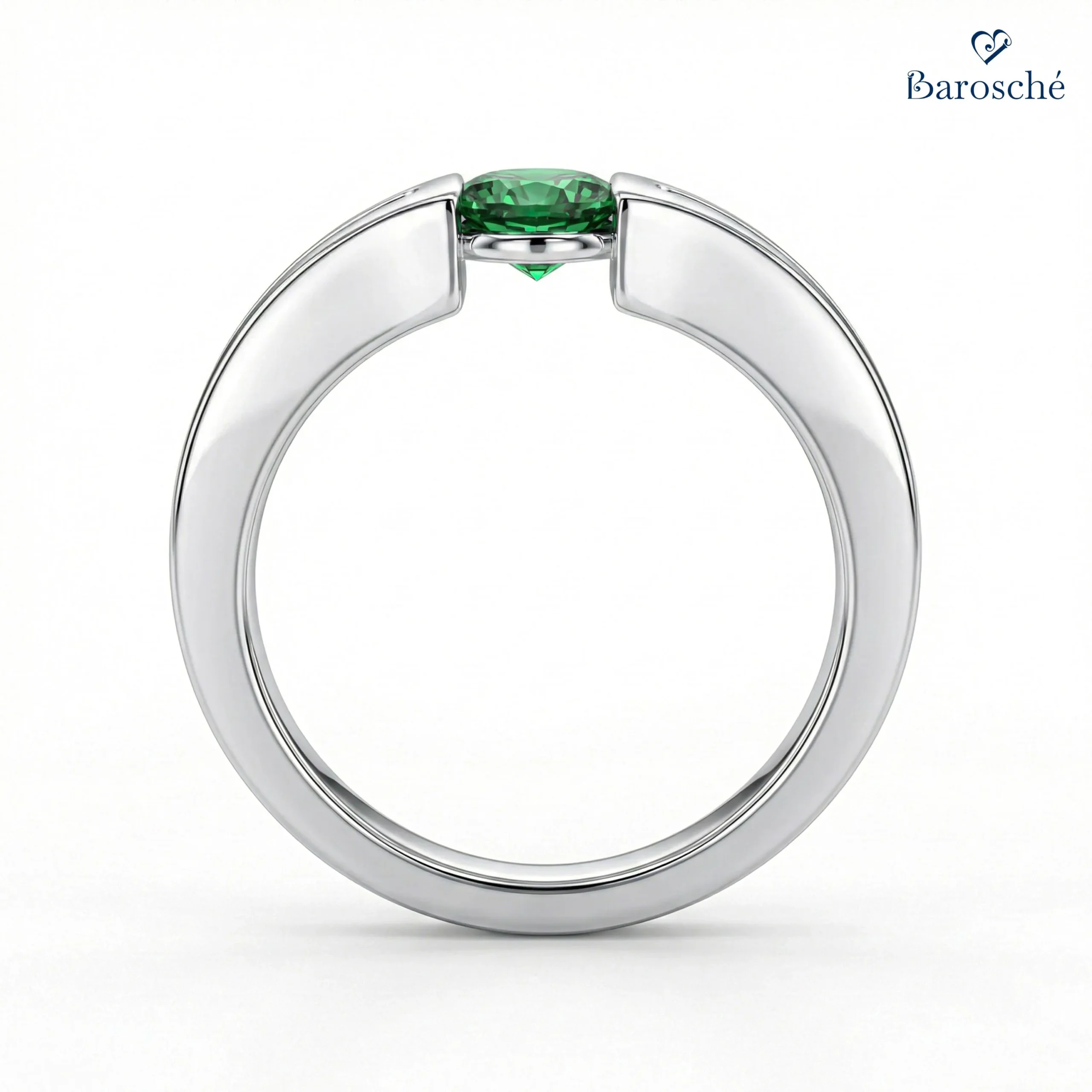 Handmade Tsavorite Garnet Ring
