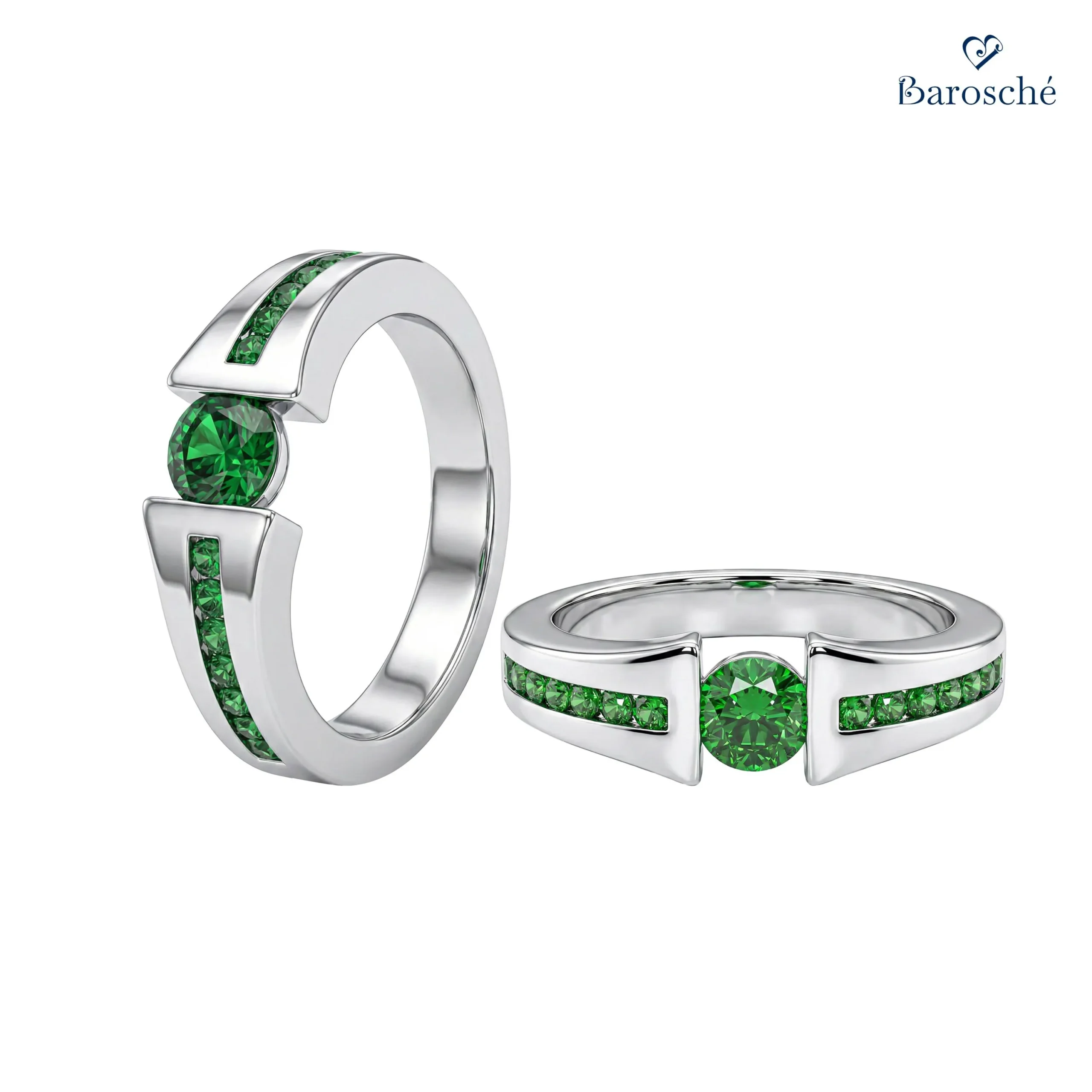 Handmade Tsavorite Garnet Ring