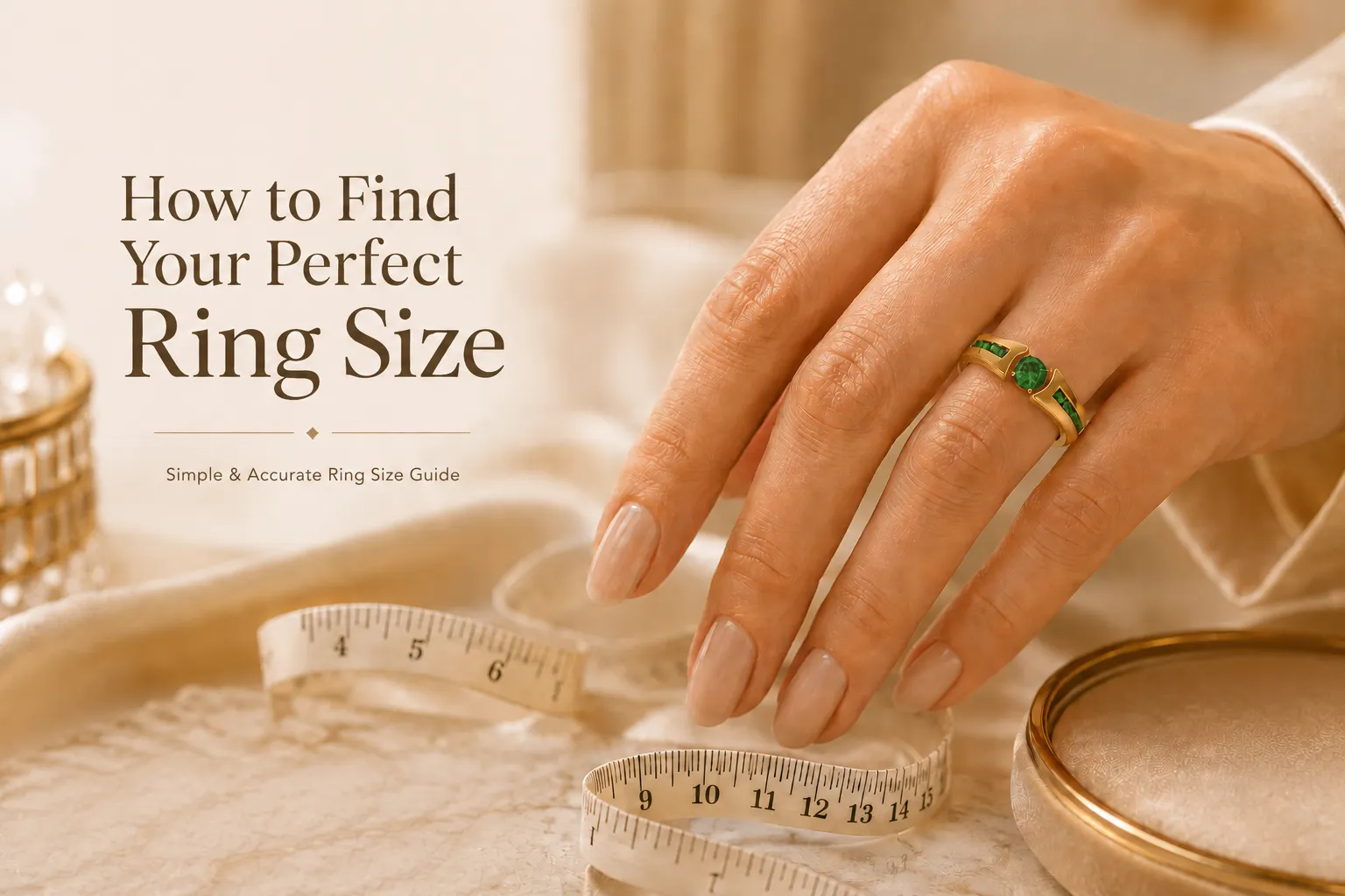 How to Find or Measure Your Ring Size at Home